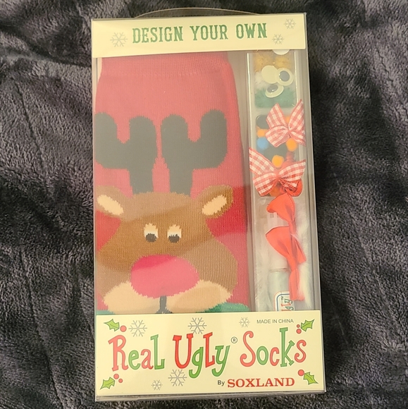 Soxland Accessories - New in box, Design your own ugly Christmas socks